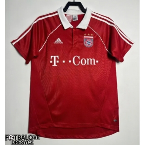 Bayern Munich 2005-2006 Retro Domácí Dres Krátký Rukáv